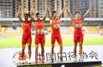 The 2018 China relay open was held at the people's Stadium of Guangdong Province, where the national track and field team galloped on the Tongxin track The 2018 China relay open was held at the people's Stadium of Guangdong Province, where the national track and field team galloped on the Tongxin track
